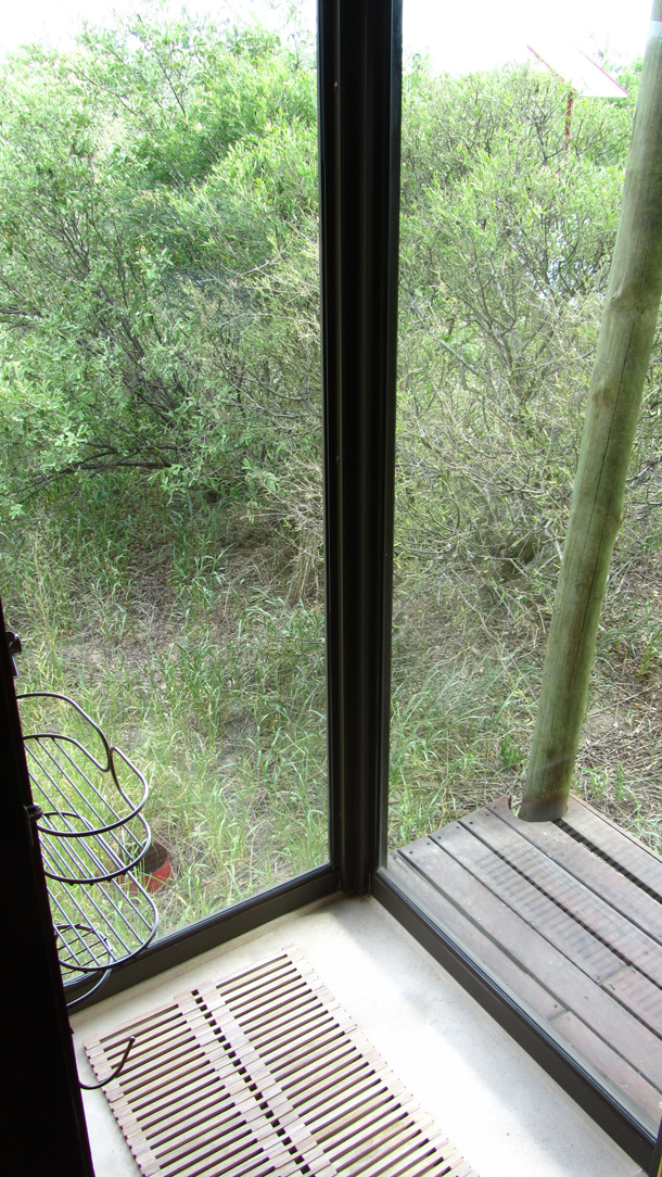 Shower Overlooking the Bushveld Haina Kalahari Lodge Shower