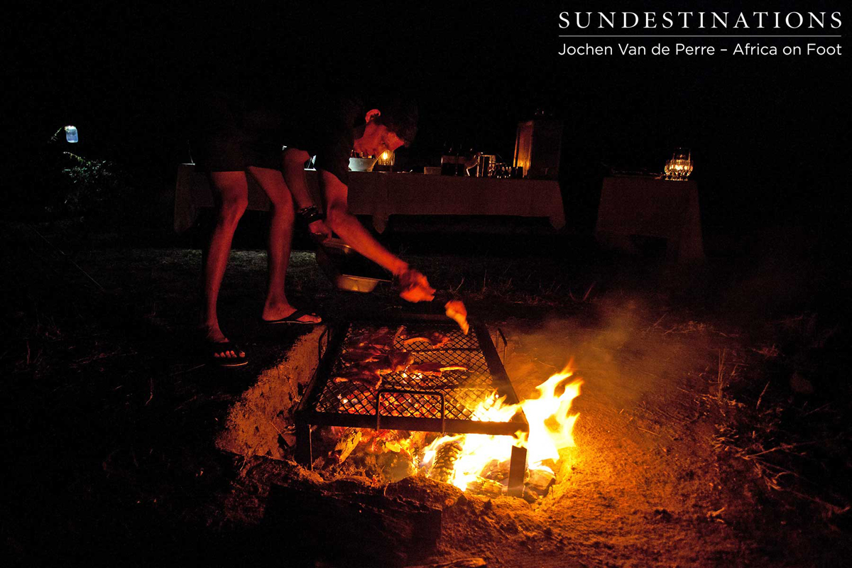 Hennie sotking the fire Hennie sotking the fire