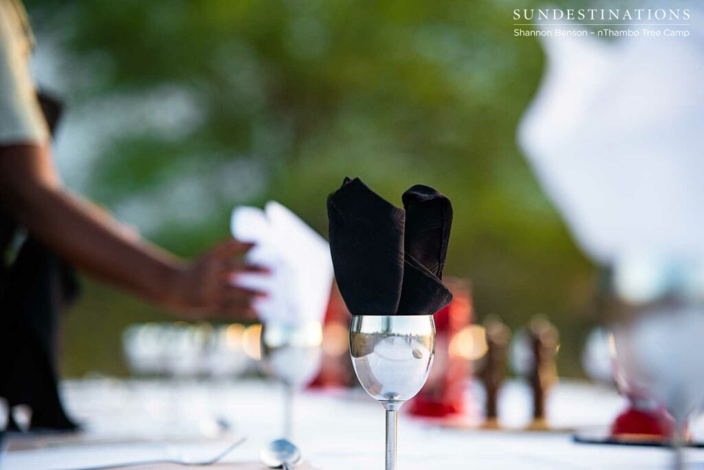 Setting the table Setting the table
