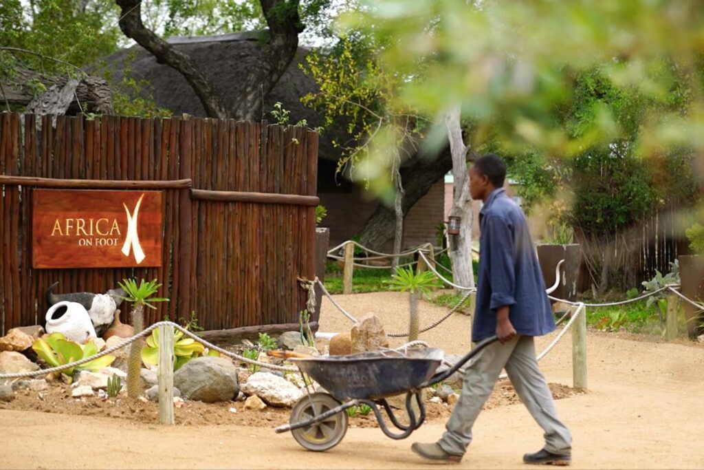 Alfred at Africa on Foot Alfred at Africa on Foot