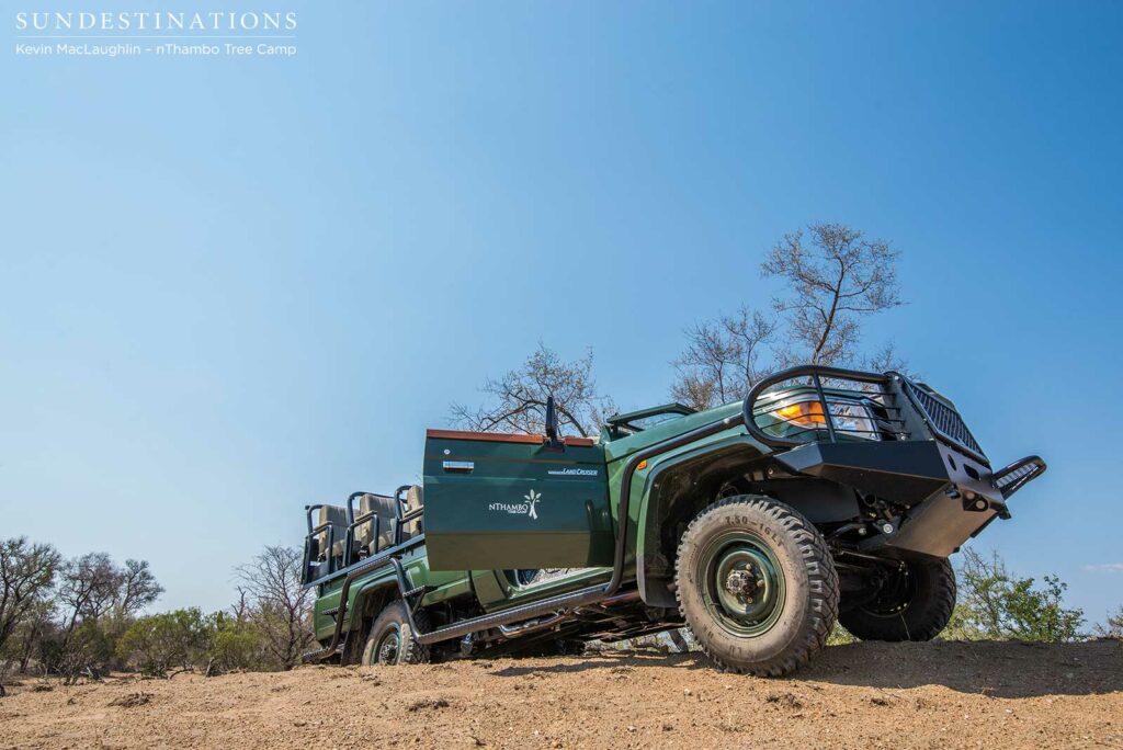 New Cruiser for nThambo Tree Camp New Cruiser for nThambo Tree Camp