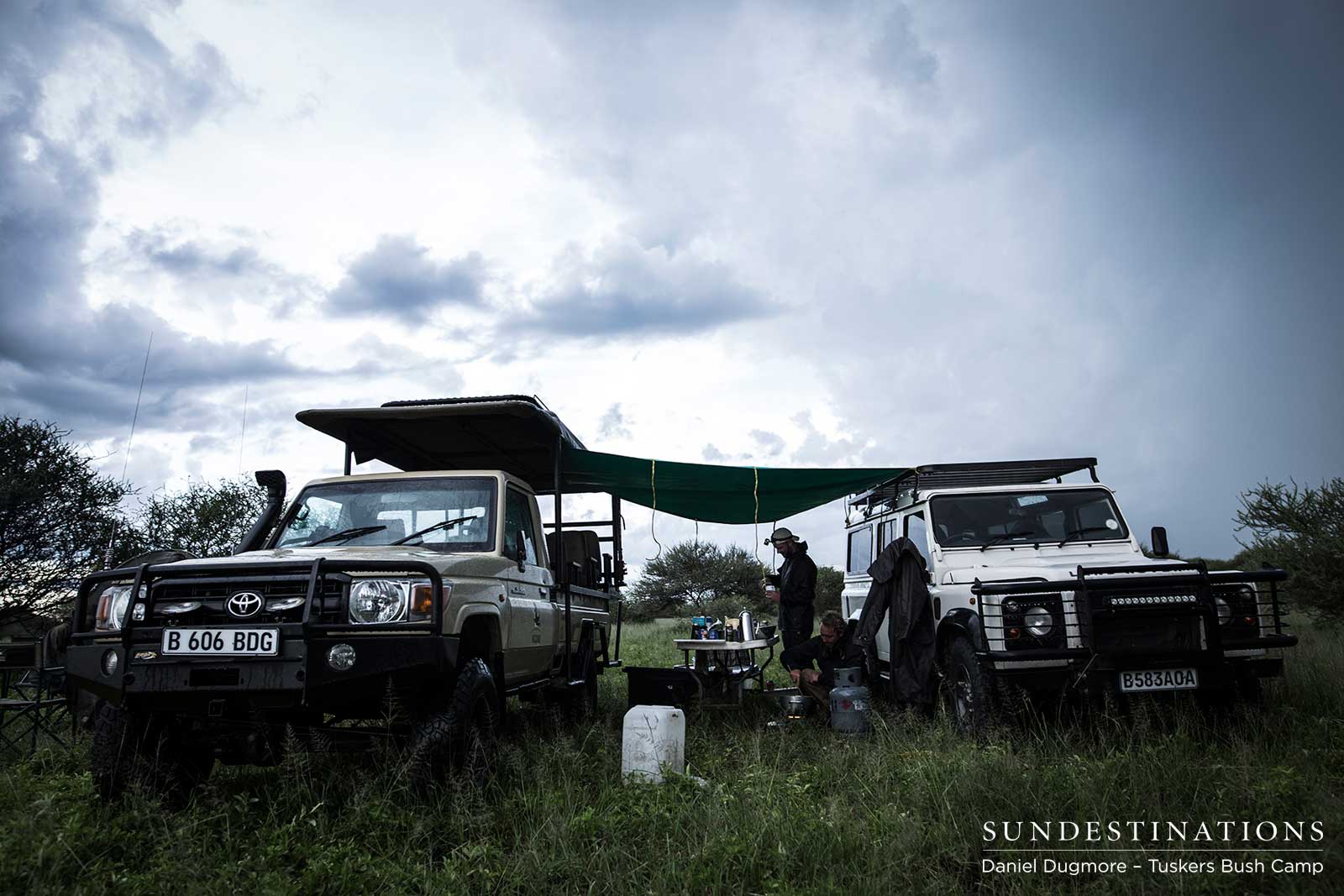 Little Nxai Pan Expedition Vehicles Little Nxai Pan Expedition Vehicles