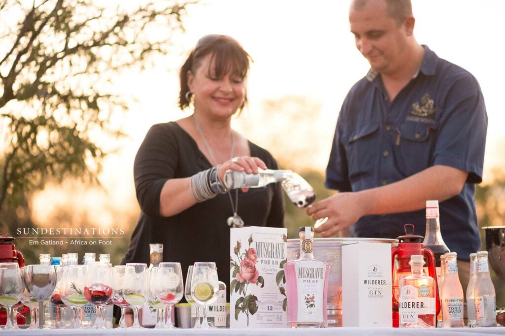 Gin Tasting on Safari in Klaserie Gin Tasting on Safari in Klaserie