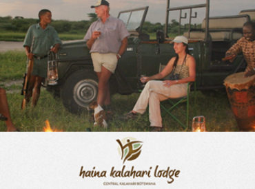 This luxury lodge is situated in the heart of the Central Kalahari, on an 11000 hectare private wildlife conservancy, bordering the Central Kalahari Game Reserve. About 30 km north of Deception Valley, Haina Lodge offers an authentic African safari experience in the semi-aridity of the Kalahari, open savannahs and immaculate bushveld. The real attraction of this […]