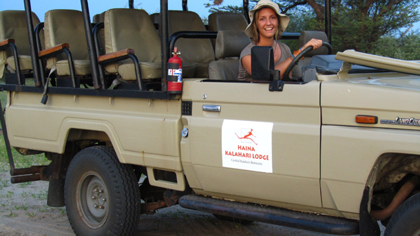 Haina Kalahari Lodge Game Vehicle 
