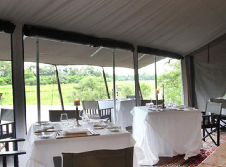 Machaba Camp in Okavango Delta