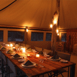 Safari Style Dining at Sango