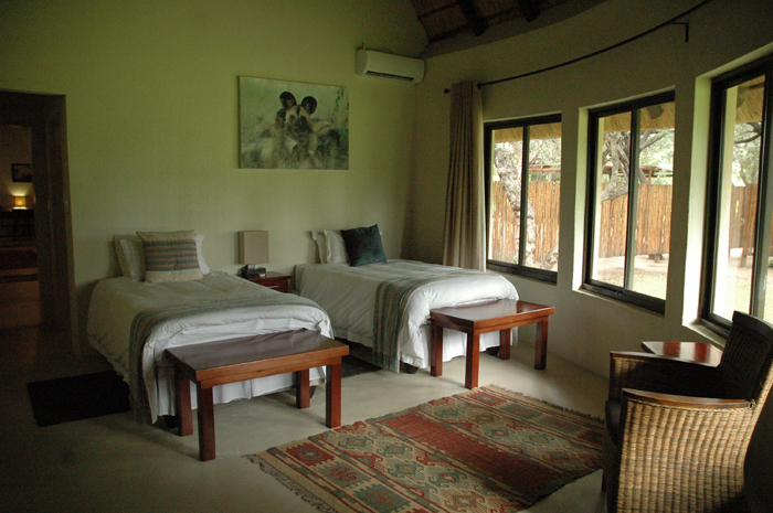 Bedroom at nDzuti Safari Camp