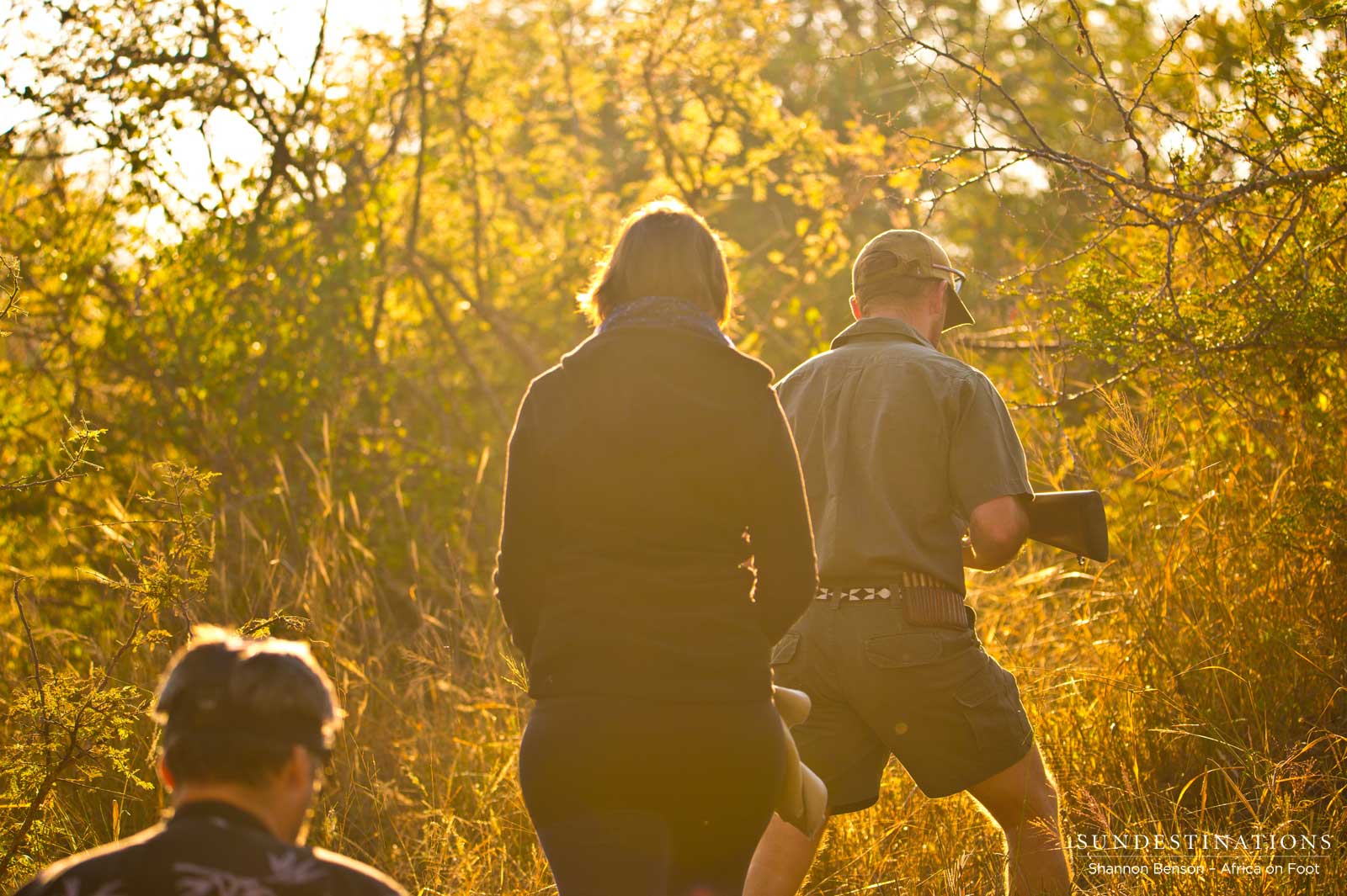 Walking safari with Greg