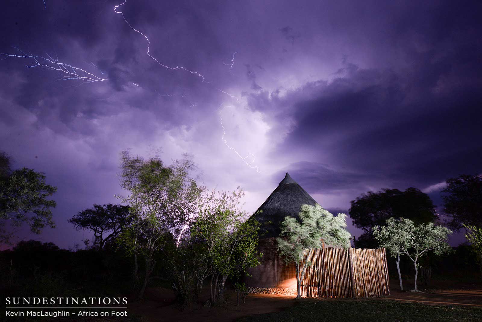 Lightning - Africa on Foot