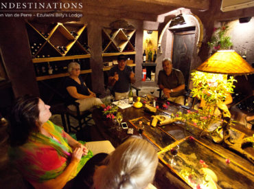 Something that appeals to many guests, either from an interest in wine or an interest in geology, history, and culture of South Africa, is the Ezulwini Billy’s Lodge wine cellar. Owner and founding member of the Balule Nature Reserve, Laurence Saad, conducts a fascinating pre-dinner session in a wine cellar built into a cave beneath […]
