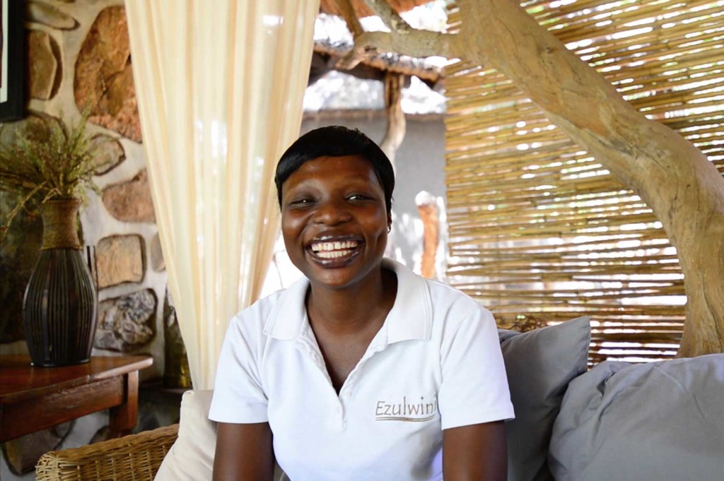 Glory Wati, Ezulwini River Lodge hostess