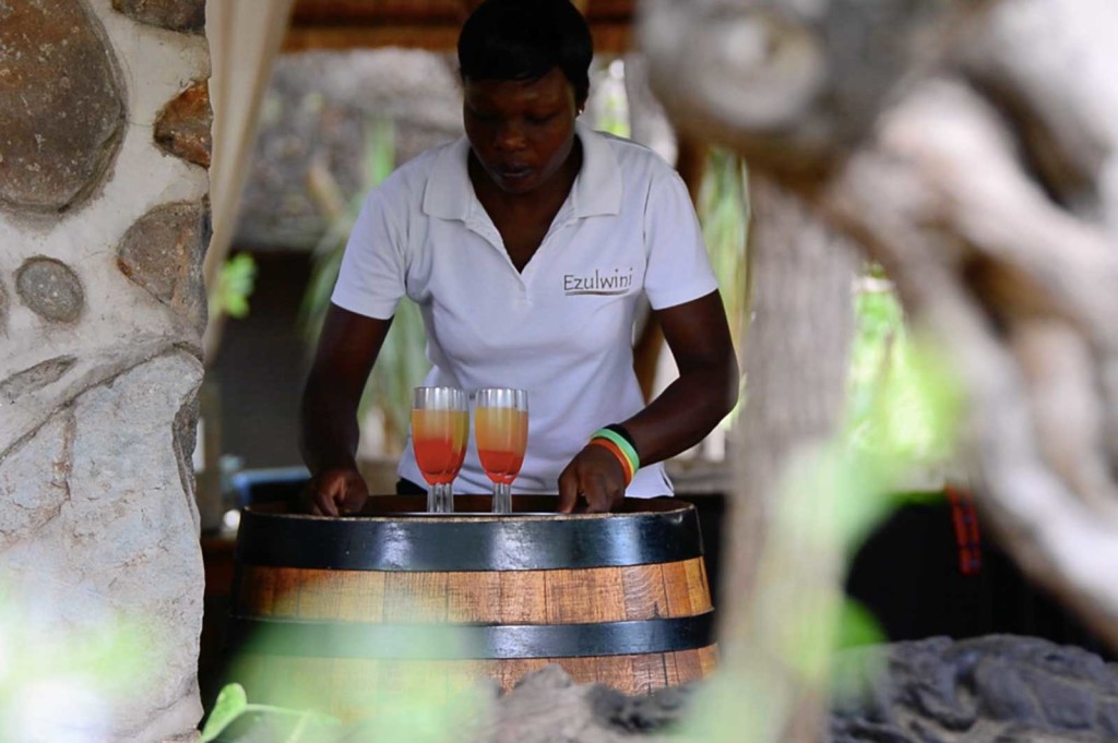 Glory Wati, Ezulwini River Lodge hostess