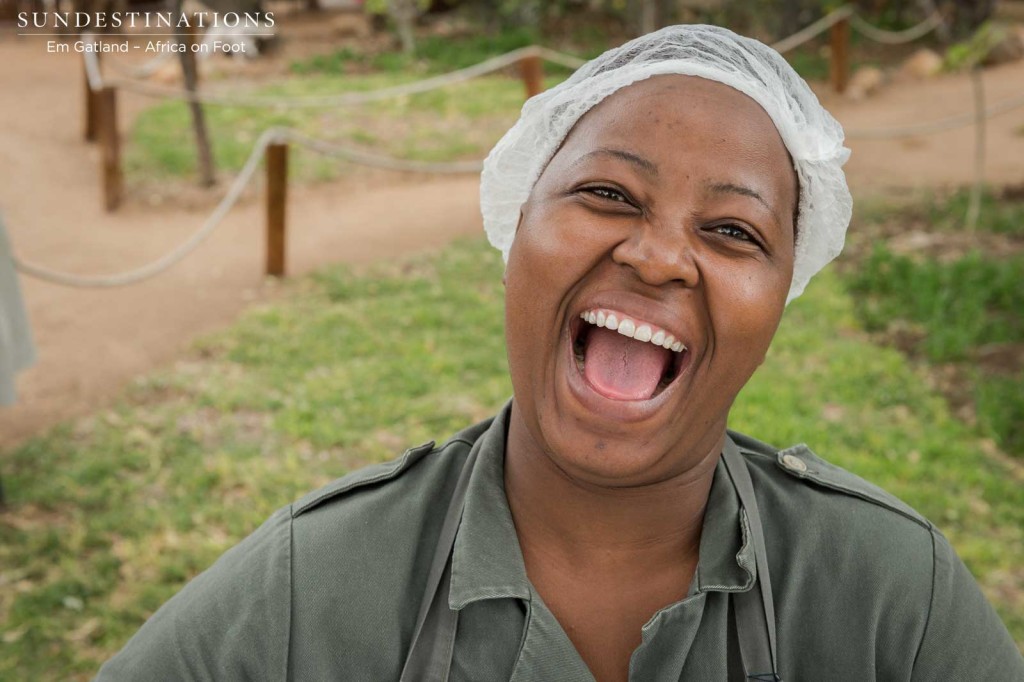 Pretty - housekeeping at Africa on Foot