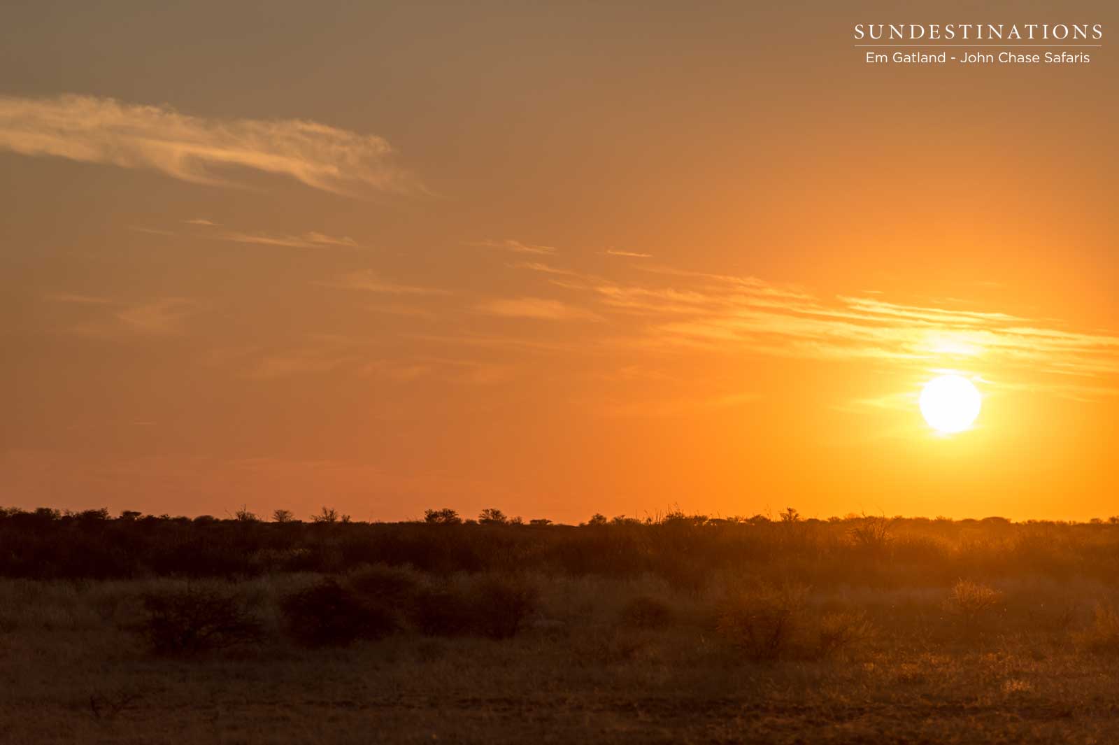 John Chase Safaris Sunset