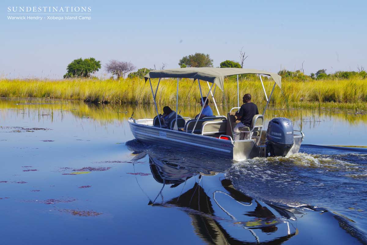 Okavango Delta Xobega Boat