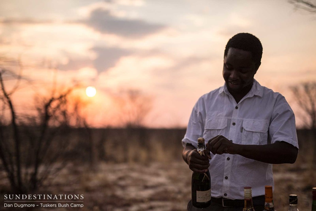 Baobab bush dinner at Tuskers Bush Camp