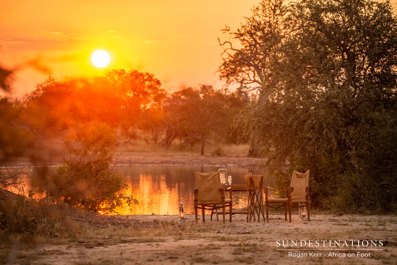 Africa on Foot Sunset