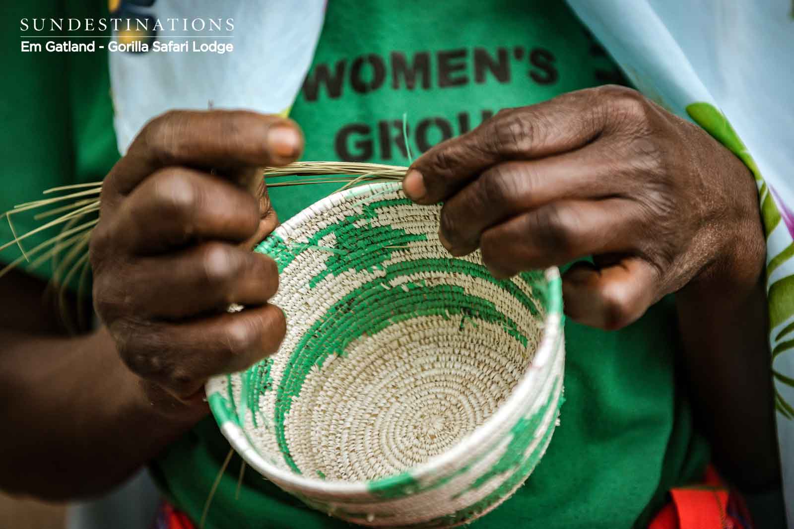 Batwa Basket Weaving