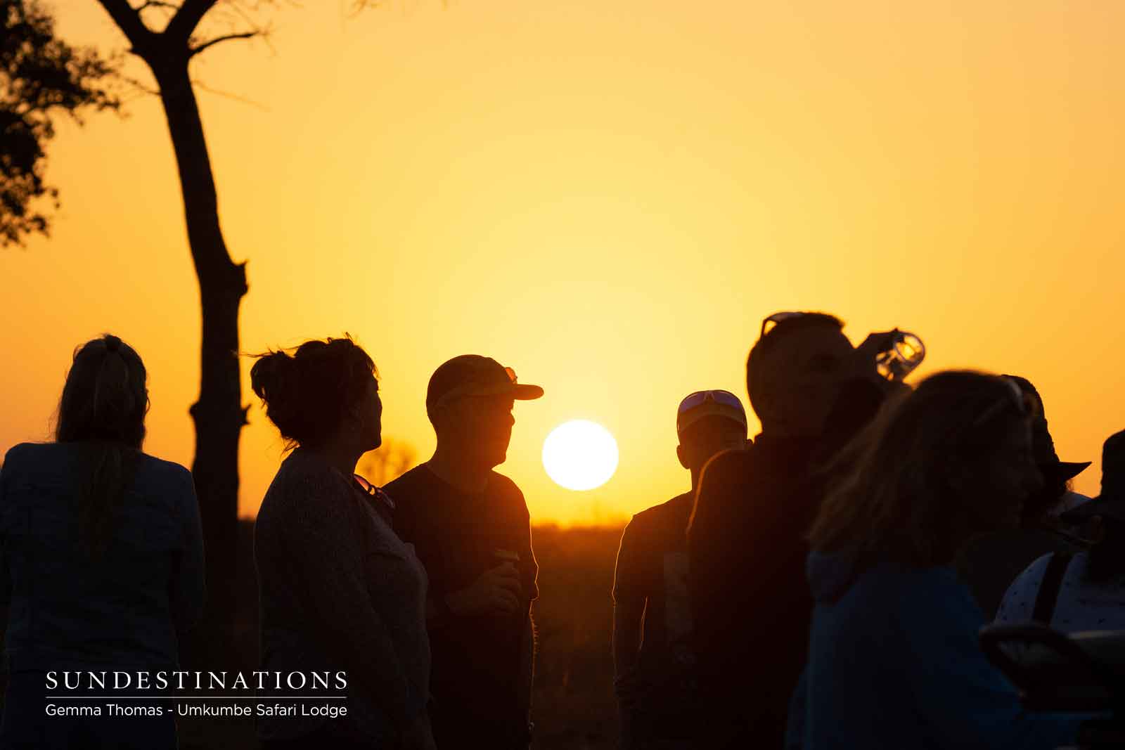 Umkumbe Sunsets on Game Drive
