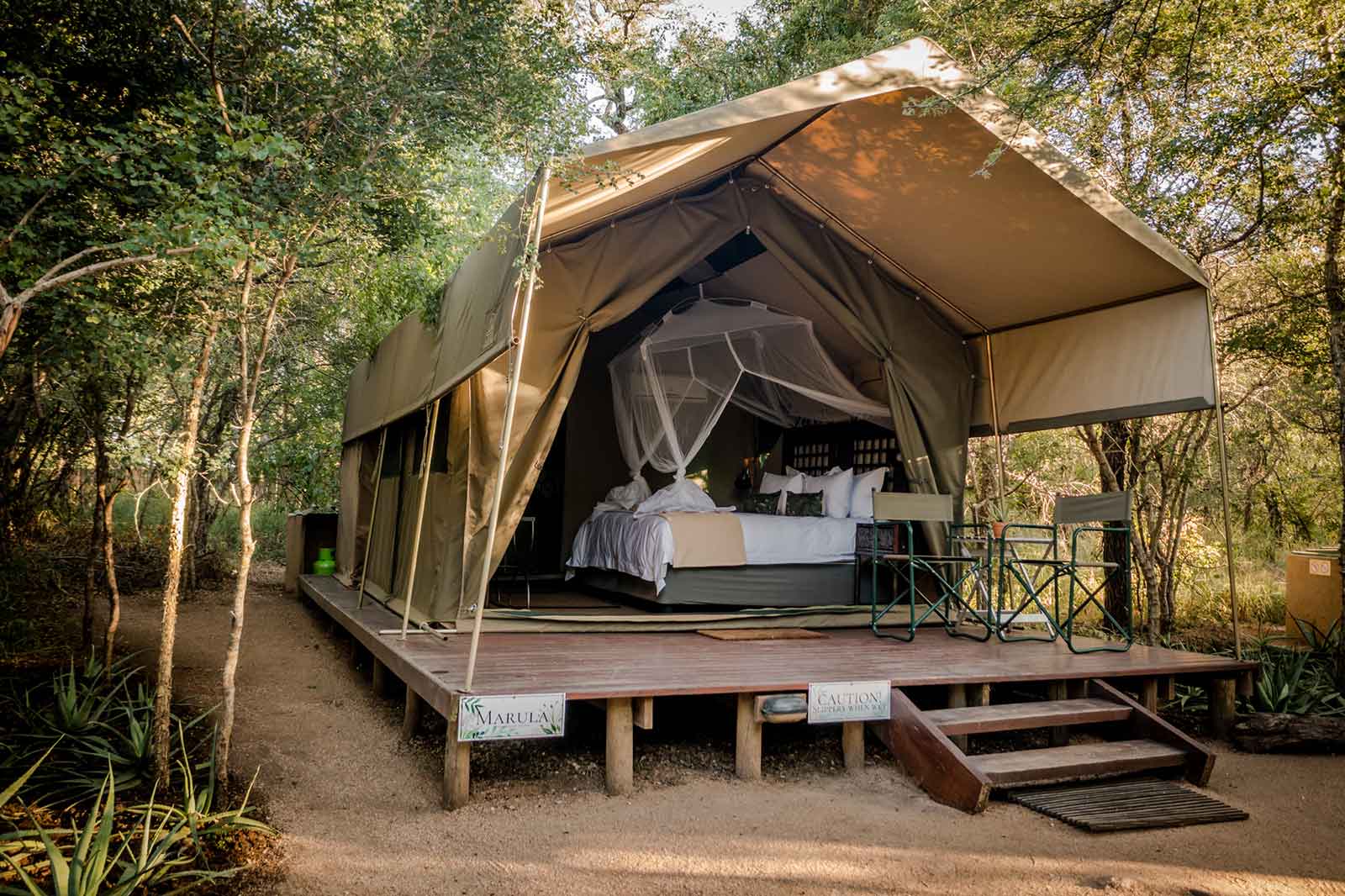Umkumbe Bush Lodge Tents
