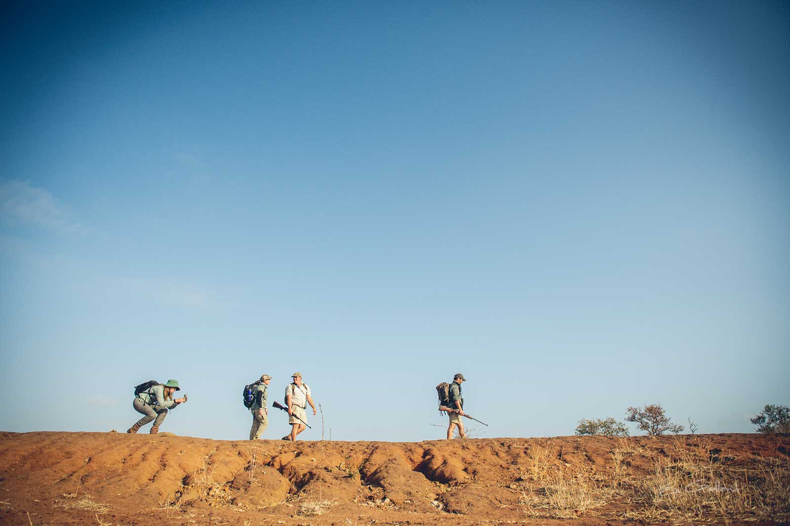 Africa On Foot Wilderness Trails Horizon