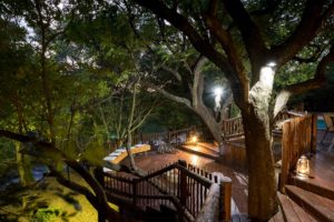 The Island River Lodge Deck