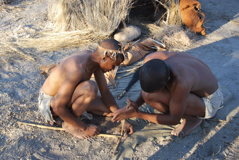 Kalahari bushmen experience.