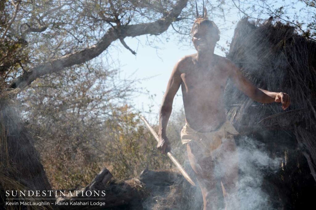 Dancing is an inherent part of the life of the Kalahari Bushmen Dancing is an inherent part of the life of the Kalahari Bushmen