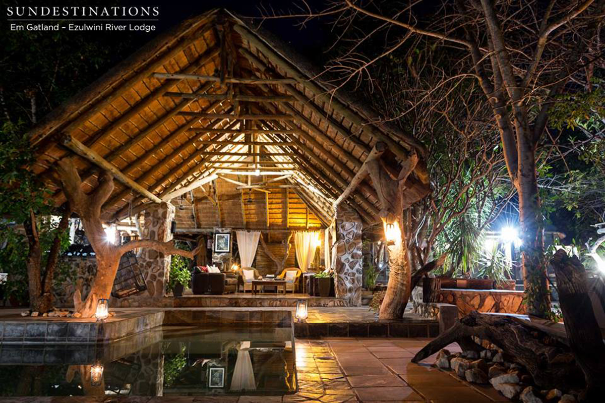 River Lodge Ezulwini River Lodge main area.