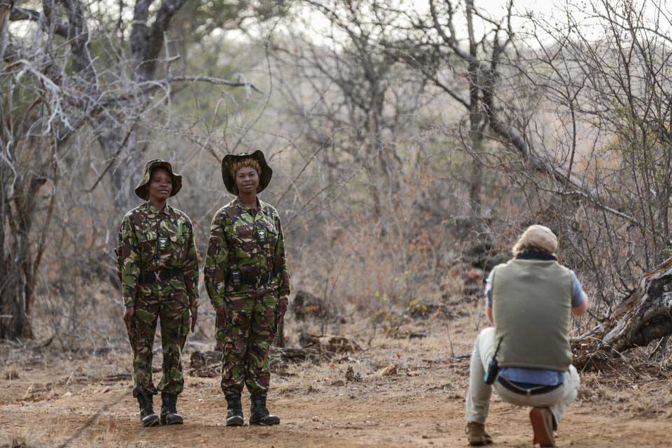Black Bean Productions filming Black Mambas APU Black Bean Productions filming Black Mambas APU