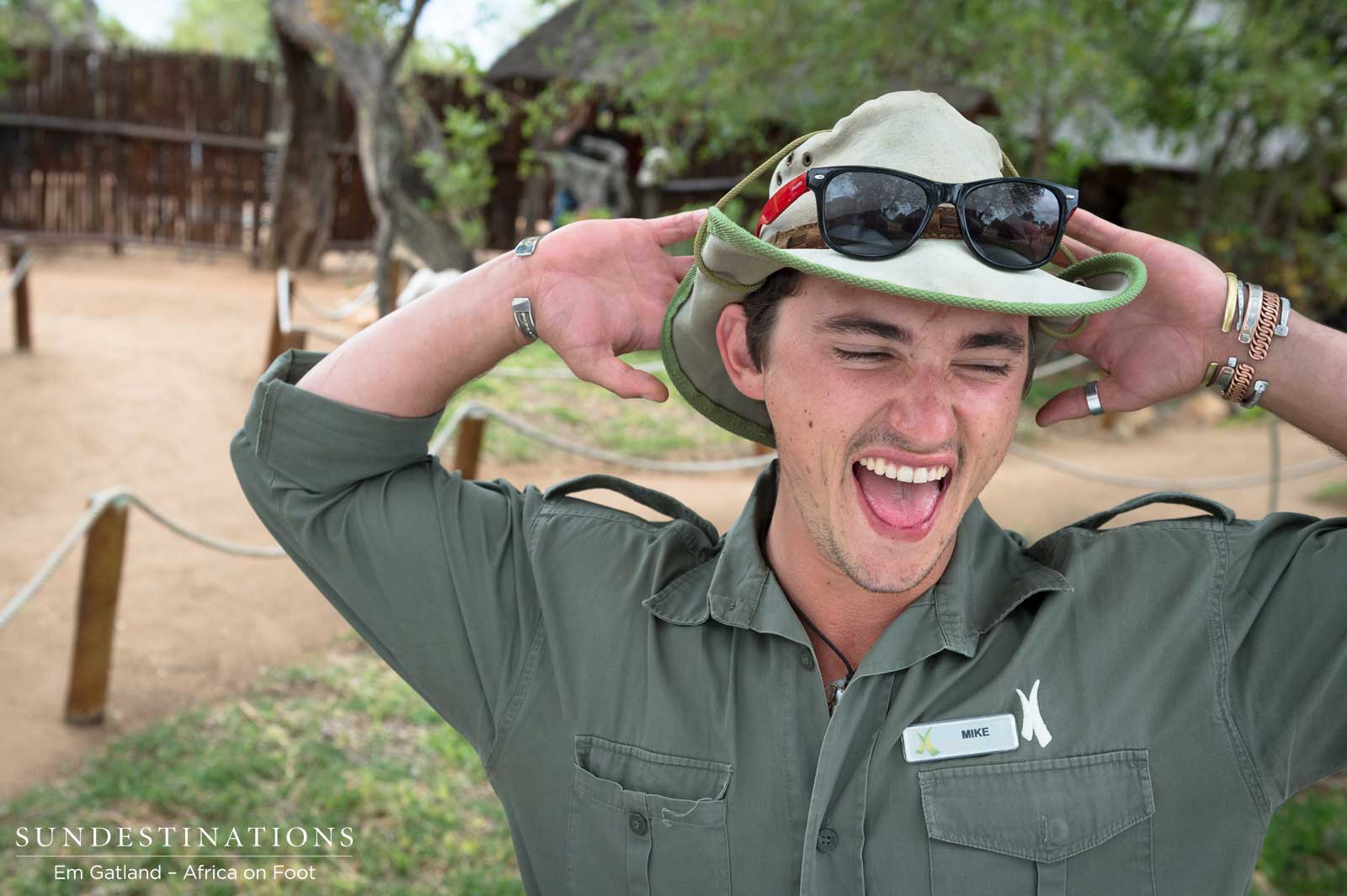 "Magic Mike" - guide at Africa on Foot "Magic Mike" - guide at Africa on Foot