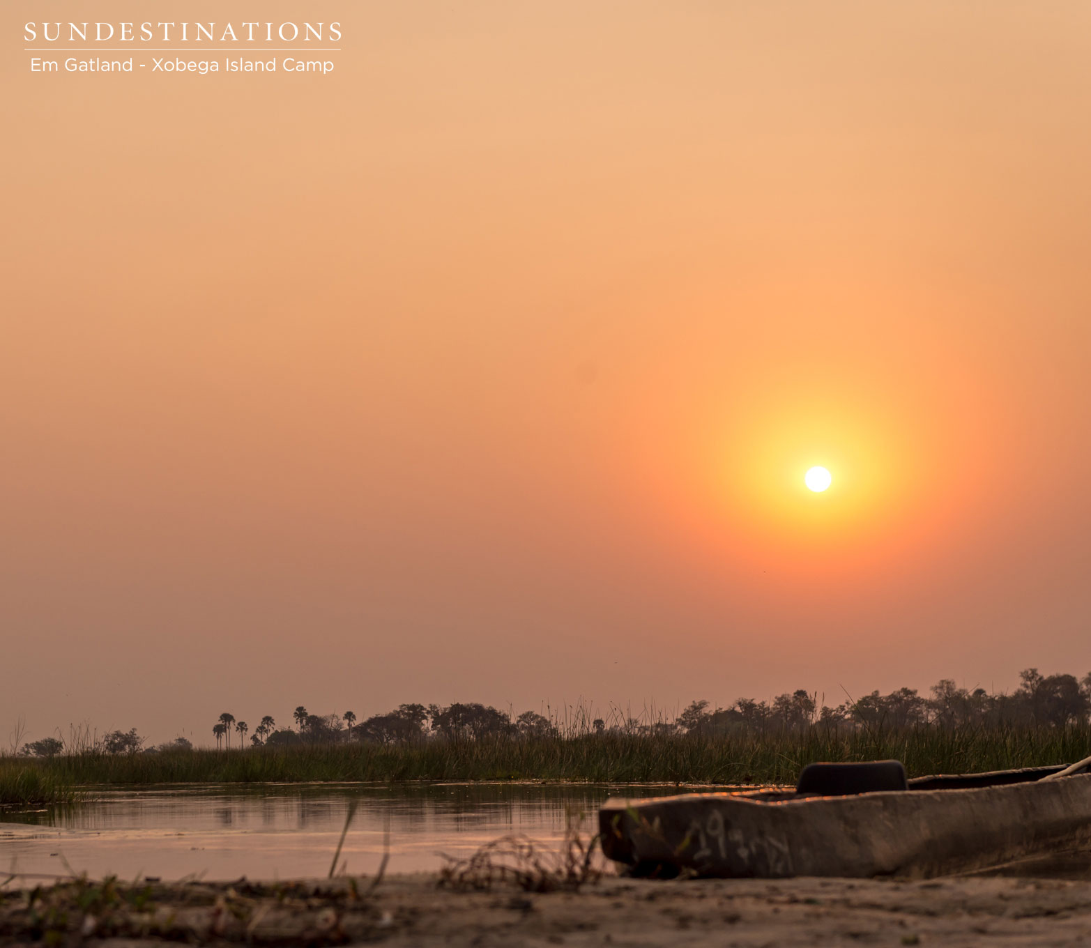 Xobega Sunset Mokoro Xobega Sunset Mokoro