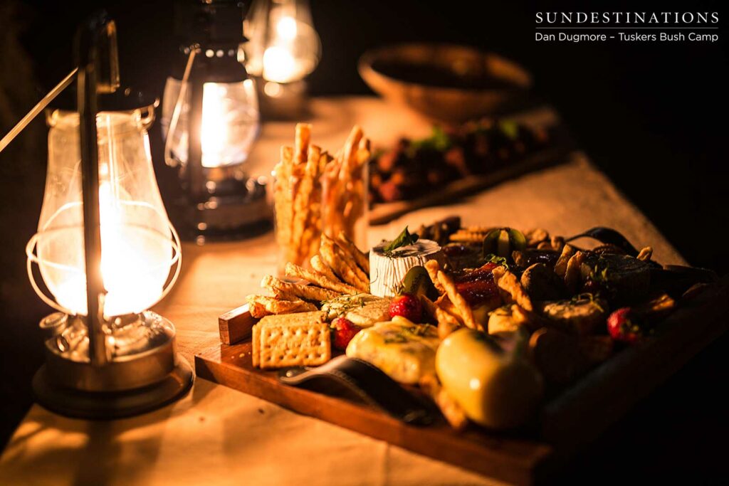 Baobab bush dinner at Tuskers Bush Camp Baobab bush dinner at Tuskers Bush Camp